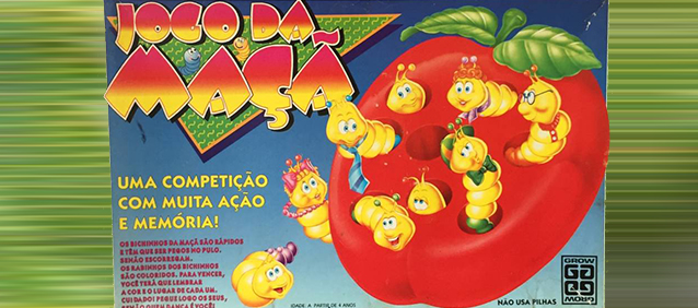 Jogo da Maçã Grow - Brinquedos Antigos 